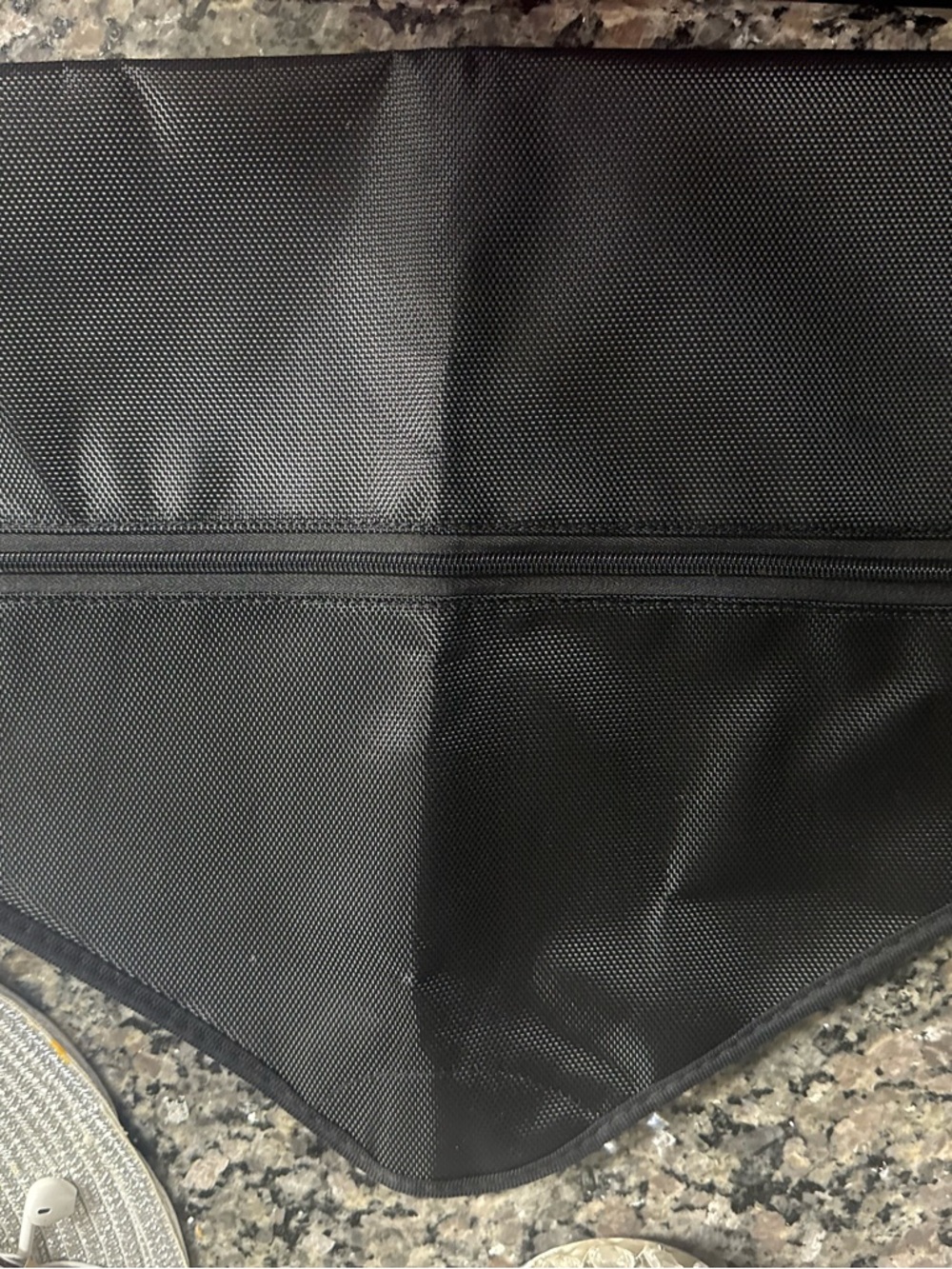 Men's Black Travel Organizer Bag